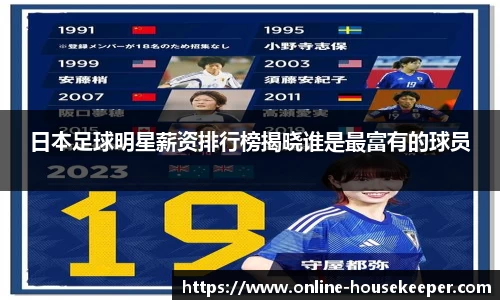 日本足球明星薪资排行榜揭晓谁是最富有的球员